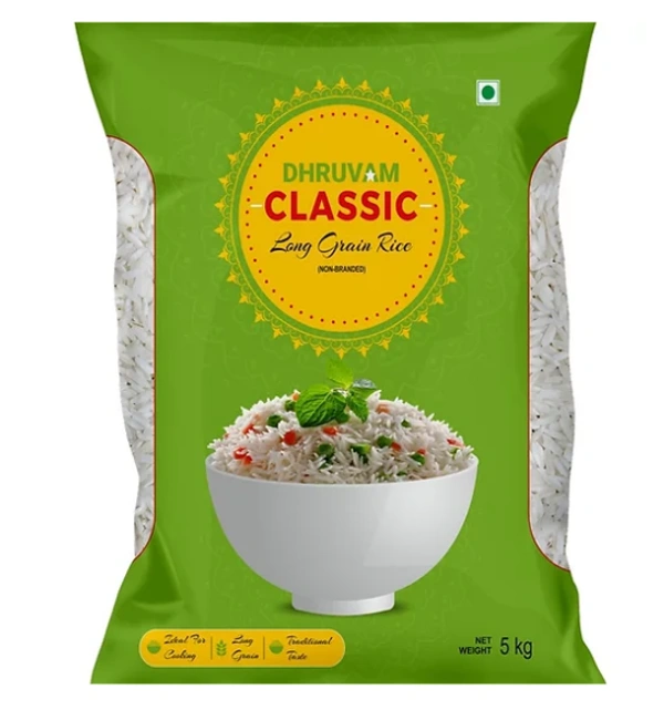 Dhruvam Classic Basmati Rice(5 kg)